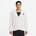 Ropa Nike Nike Court Slam Cardigan Chaqueta De Punto Hombres-Blanco