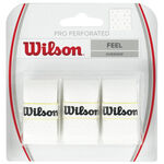 Sobregrips Wilson Pro Overgrip Perforated 3er weiß