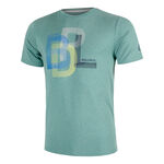 Ropa Bullpadel Bullpadel Bebas Camiseta De Manga Corta Hombres-Verde