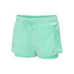 Ropa Fila Fila Elea Shorts Con Bolsillo Para Pelota Mujeres-Mint