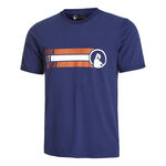Ropa Quiet Please Quiet Please Retro Block Camiseta de manga corta Hombres - azul oscuro, multicolor