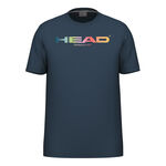 Ropa HEAD HEAD Vision Rainbow Camiseta de manga corta Hombres - azul oscuro, 