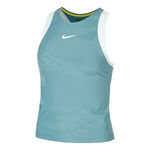 Ropa Nike Nike Court Dri-Fit Slam Camiseta De Tirantes Mujeres-Color Petr&oacute;leo,Azul Claro