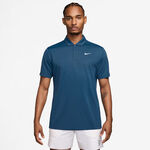 Ropa de tenis Nike Nike Dri-Fit Victory Court Solid Polo Hombres - color petróleo, blanco