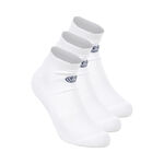 Ropa de tenis BIDI BADU BIDI BADU Crew Performance Calcetines de tenis Pack de 3 -blanco