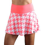 Ropa Endless Endless Lux II Falda Mujeres-Coral,Blanco