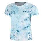 Ropa Lotto Lotto Tech IV D2 Camiseta De Manga Corta Mujeres-Azul Claro