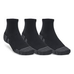 Ropa Under Armour Under Armour Performance Tech Quarter Calcetines De Tenis Pack De 3-Negro