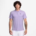 Ropa Nike Nike Court Dri-FIT Advantage Polo Hombres-Morado,Negro
