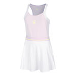 Ropa Quiet Please Quiet Please Mind Volley Vestido Mujeres-Morado,Blanco