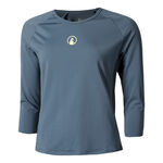 Ropa Quiet Please Quiet Please Stripes Camiseta de manga larga Mujeres - azul, 