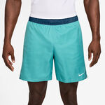 Ropa Nike Nike Court Victory Dri-Fit 7in Aop Shorts Hombres - turquesa, color petróleo