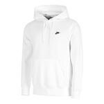 Ropa Nike Nike Club Sudadera Con Capucha Hombres-Blanco