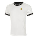 Ropa de tenis Nike Nike Heritage Camiseta De Manga Corta Hombres-Blanco,Azul Oscuro