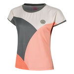 Ropa BIDI BADU BIDI BADU Bubble Camiseta De Manga Corta Mujeres-Gris,Coral