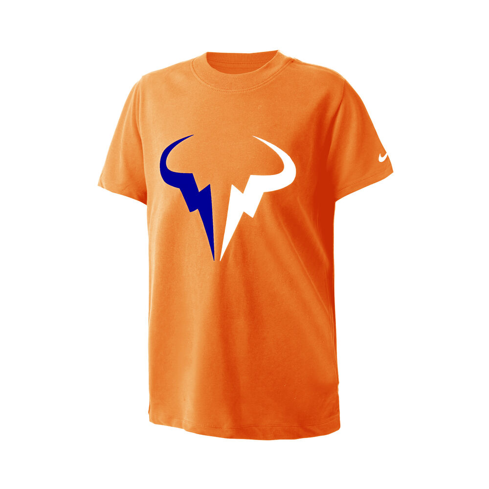 Rafael Nadal Court Dri-Fit Essential Camiseta De Manga Corta Chicos - Naranja, Multicolor