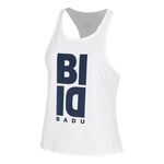 Ropa De Tenis BIDI BADU Crew Logo Tank - white