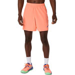 Ropa ASICS ASICS Court 7in Shorts Hombres-Coral