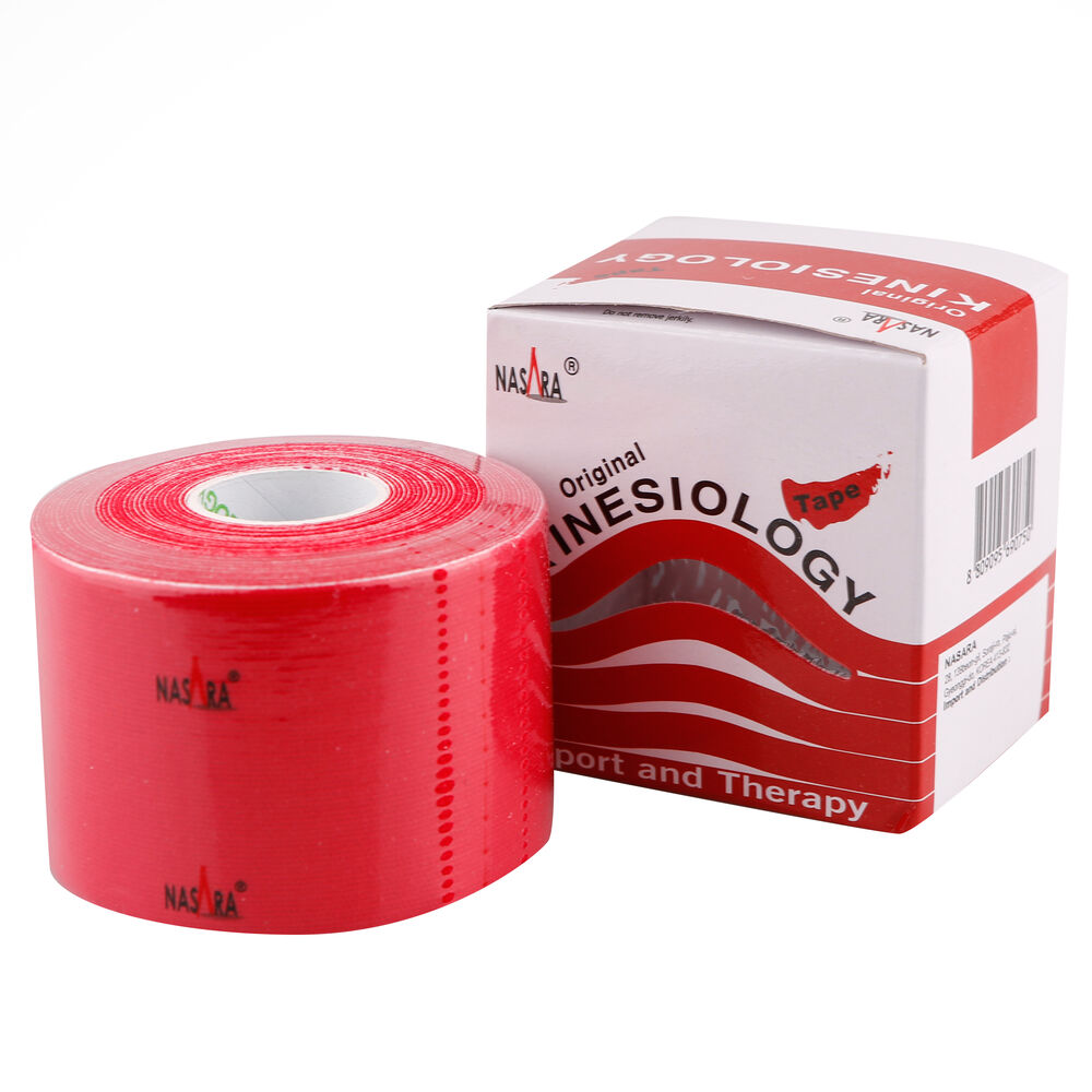 Kinesiologie Cinta Adhesiva 1 Rollo - Rojo