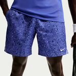 Ropa de tenis Nike Nike Court Dri-Fit Victory 7in Shorts Hombres-azul, azul-gris
