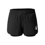 Ropa Quiet Please Quiet Please Match 2in1 Shorts Chicas-Negro,Blanco