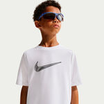 Ropa Nike Nike Dri-Fit Multi  Camiseta de manga corta Chicos-blanco