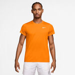 Ropa Nike Nike Court Victory Dry Camiseta de manga corta Hombres - naranja, blanco