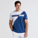 Ropa Original Penguin Original Penguin Performance Crew Camiseta De Manga Corta Hombres-Azul,Blanco