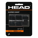 Sobregrips HEAD HEAD Super Comp Pack De 3-Negro