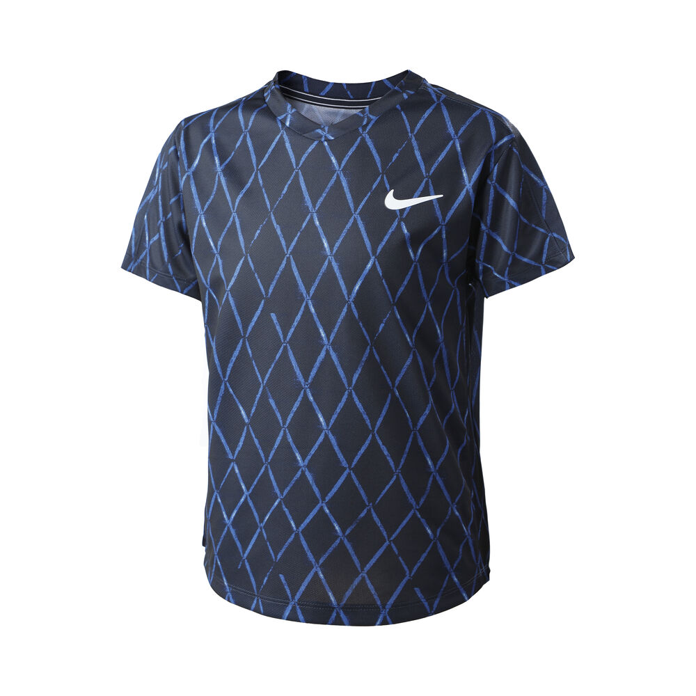 Nike Dri-Fit RG Clay Camiseta De Manga Corta Hombres - Lila, Blanco