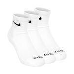 Ropa Nike Nike Everyday Plus Cushioned Calcetines De Tenis-Blanco