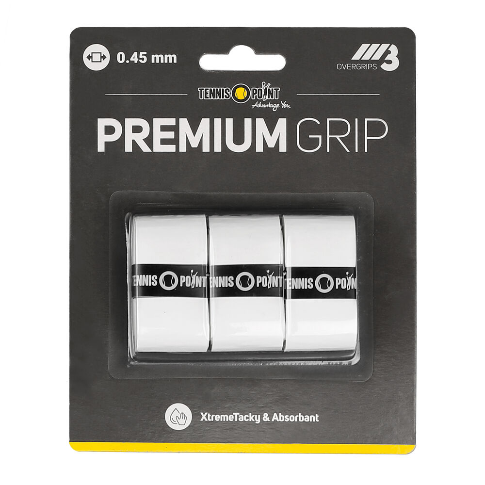 Premium Grip Pack De 3 - Blanco
