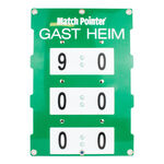 Accesorios de pista Tegra Tegra Match-Pointer Größe S,35x50 Cm Marcador-Verde