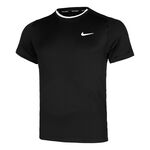 Ropa Nike Nike Court Dri-Fit Advantage Camiseta De Manga Corta Hombres-Negro