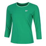 Ropa Racket Roots Racket Roots Teamline Camiseta De Manga Larga Mujeres-Verde