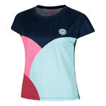 Ropa BIDI BADU BIDI BADU Bubble Camiseta De Manga Corta Mujeres-Azul Oscuro,Turquesa