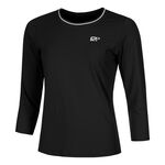 Ropa Racket Roots Racket Roots Teamline Camiseta De Manga Larga Mujeres-Negro
