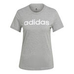 Ropa adidas adidas Linear Camiseta De Manga Corta Mujeres-Gris