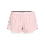 Ropa de tenis Under Armour Under Armour Tech Play Up 2in1 Shorts Con Bolsillo Para Pelota Mujeres-Rosa