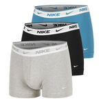 Ropa Nike Nike Everyday Cotton Stretch Calzoncillos Tipo Bóxer Pack De 3 Hombres-Gris Claro,Negro