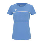 Ropa Tecnifibre Tecnifibre Team Tech Camiseta De Manga Corta Mujeres-Azul Claro