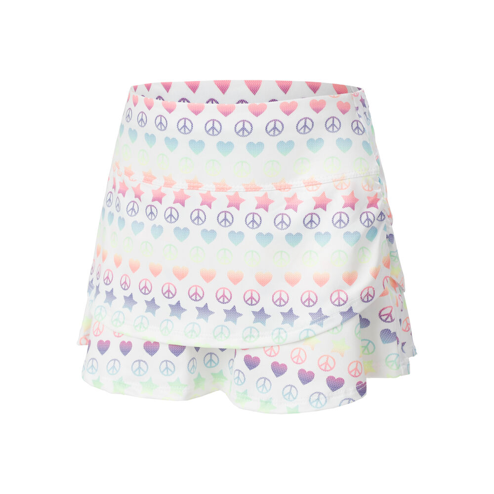 Love Everything With Back Pocket Falda Chicas - Blanco, Multicolor