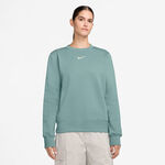 Ropa Nike Nike Phoenix Fleece Crew Sudadera Mujeres-Salvia