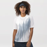 Ropa HEAD HEAD Performance Camiseta De Manga Corta Mujeres-Blanco,Azul Oscuro