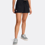 Ropa Under Armour Under Armour Rival Terry Shorts Con Bolsillo Para Pelota Mujeres-Negro