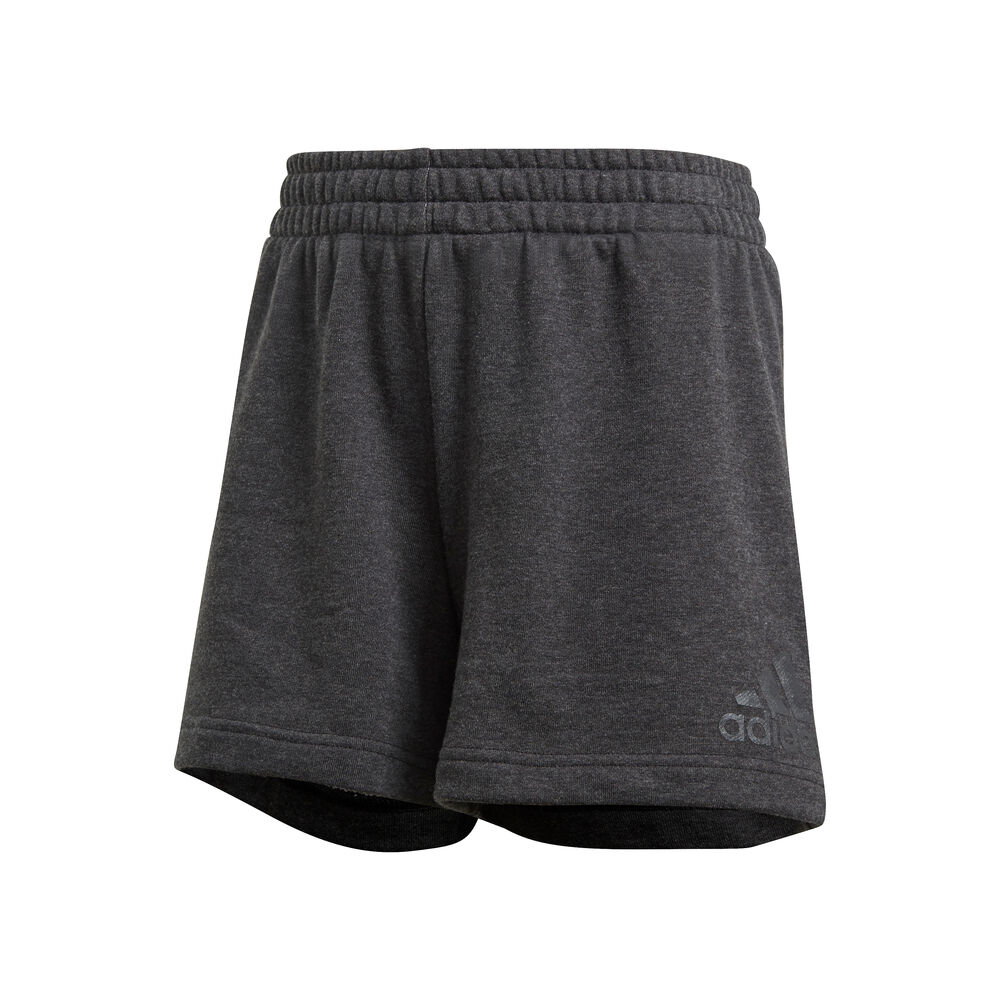 Badge Of Sport Shorts Chicas - Gris Oscuro, Gris