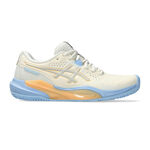Zapatillas de pádel ASICS ASICS Gel-Challenger 15 Zapatilla De Pádel Mujeres-Crema,Azul-gris
