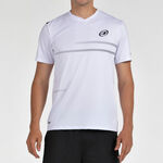 Ropa Bullpadel Bullpadel Montuno Camiseta de manga corta Hombres-blanco