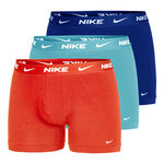 Ropa Nike Nike Dri-Fit Essential Micro Trunk Calzoncillos tipo bóxer Pack de 3 Hombres - rojo, turquesa