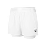 Ropa Quiet Please Quiet Please Point 2in1 Shorts Mujeres-Blanco